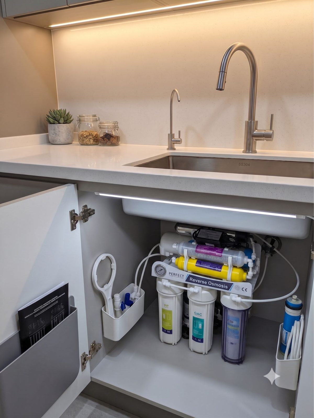 HYA400G-UV-9 Tankless RO